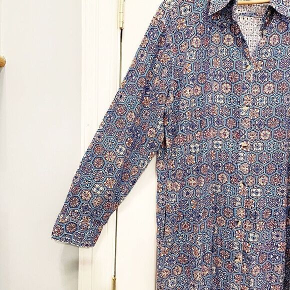 Solid & Striped The Eyelet Oxford Maxi Dress Size XL Swim Cover Up $250.00 - Picture 7 of 11